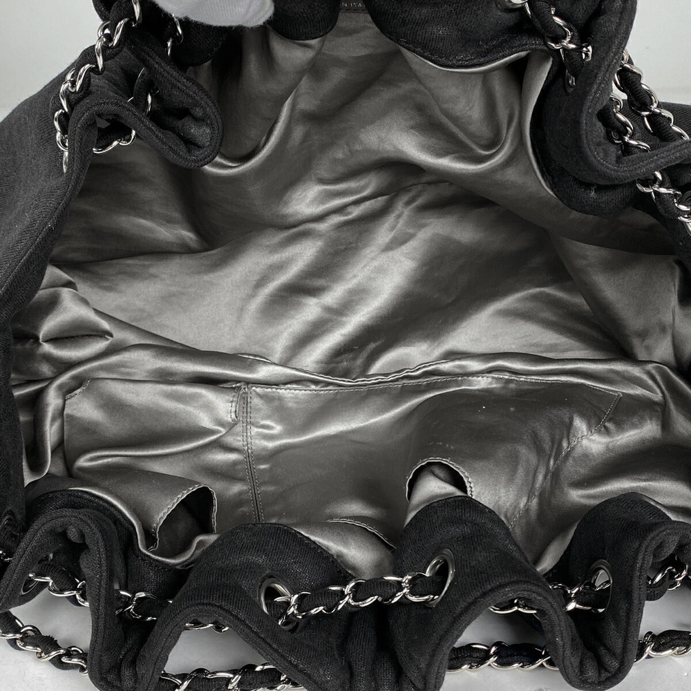 Chanel Coco Mark Chain Drawstring Charm Shoulder … - image 7